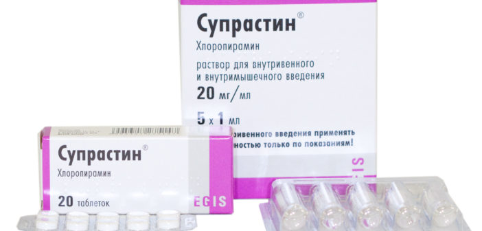Супрастин инструкция по применению